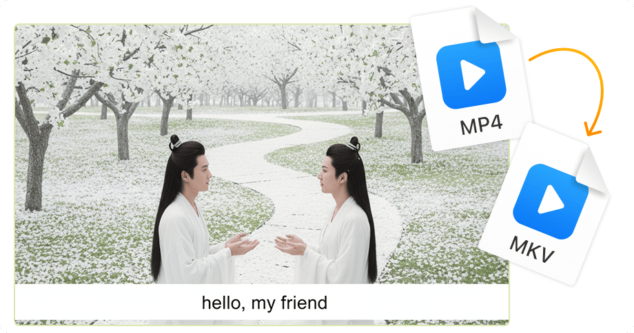 Banyak trek audio & subtitle